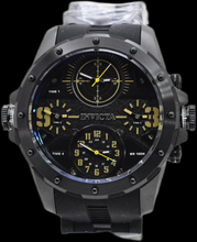 Load image into Gallery viewer, Invicta Coalition Forces Sniper Mens 50mm 4-Time Zones Triple Black Watch 31140-Klawk Watches
