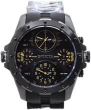 Load image into Gallery viewer, Invicta Coalition Forces Sniper Mens 50mm 4-Time Zones Triple Black Watch 31140-Klawk Watches
