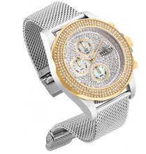 Load image into Gallery viewer, Invicta Luxury Men's 43mm PAVE Crystal Gold MOP Chronograph Watch 31568
