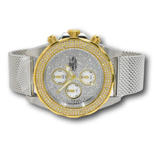 Load image into Gallery viewer, Invicta Luxury Men's 43mm PAVE Crystal Gold MOP Chronograph Watch 31568
