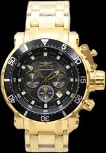 Load image into Gallery viewer, Invicta Coalition Forces Night Hawk Men's 52mm Gold &amp; Black Chrono Watch 32720
