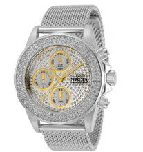 Load image into Gallery viewer, Invicta Pro Diver Women's 38mm Silver 399 PAVE Crystal Chronograph Watch 32934-Klawk Watches
