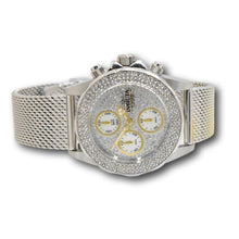 Load image into Gallery viewer, Invicta Pro Diver Women's 38mm Silver 399 PAVE Crystal Chronograph Watch 32934-Klawk Watches
