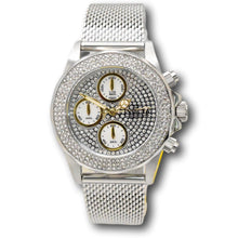 Load image into Gallery viewer, Invicta Pro Diver Women's 38mm Silver 399 PAVE Crystal Chronograph Watch 32934-Klawk Watches
