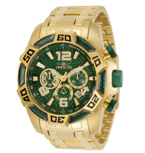 Load image into Gallery viewer, Invicta Pro Diver Scuba 50mm Green Dial Gold Carbon Fiber Chronograph Watch
