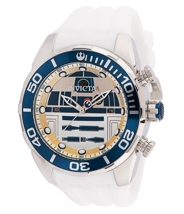 Invicta Star Wars R2-D2 Men's 50mm Limited Edition White