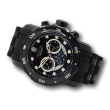 Load image into Gallery viewer, Invicta Pro Diver Triple Black Carbon Fiber Men's 48mm Sport Chrono Watch 35417
