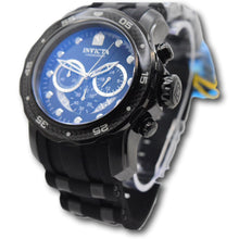 Load image into Gallery viewer, Invicta Pro Diver Triple Black Carbon Fiber Men's 48mm Sport Chrono Watch 35417
