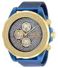 Load image into Gallery viewer, Invicta Pro Diver Men's 47mm Blue PAVE Crystal Chronograph Watch 35644-Klawk Watches
