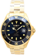 Load image into Gallery viewer, Invicta Pro Diver Automatic 35726 Men's 47mm Darkest Blue Gold Watch 35726
