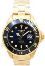 Load image into Gallery viewer, Invicta Pro Diver Automatic 35726 Men's 47mm Darkest Blue Gold Watch 35726
