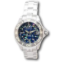 Load image into Gallery viewer, Invicta Pro Diver Automatic Women's 38mm Blue Mosaic Dial Silver Watch 35761-Klawk Watches

