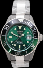 Load image into Gallery viewer, Invicta Pro Diver Full Titanium Japan Automatic NH35 Mens 45mm Green Watch 36364-Klawk Watches
