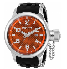 Load image into Gallery viewer, Invicta Russian Diver Sea Spider Men's 52mm Orange Swiss Quartz Watch 36978
