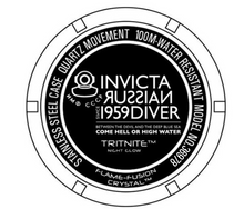 Load image into Gallery viewer, Invicta Russian Diver Sea Spider Men's 52mm Orange Swiss Quartz Watch 36978
