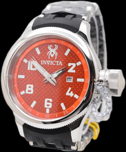 Load image into Gallery viewer, Invicta Russian Diver Sea Spider Men's 52mm Orange Swiss Quartz Watch 36978
