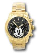 Load image into Gallery viewer, Invicta Disney Men's 44mm Mickey Gold Dual-Time Limited Edition Watch 37818-Klawk Watches

