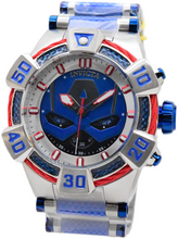 Load image into Gallery viewer, Invicta Marvel Captain America Men's 52mm Limited Blue Carbon Fiber Watch 38367-Klawk Watches
