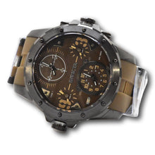 Load image into Gallery viewer, Invicta Coalition Forces Sniper Mens 50mm 4-Time Zone Brown Military Watch 39357-Klawk Watches

