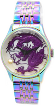 Load image into Gallery viewer, Invicta Purple Dragon MOP Automatic Women's 38mm Iridescent Rainbow Watch 39863
