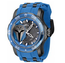 Load image into Gallery viewer, Invicta Star Wars Bo Katan Mens 48mm Limited Edition Gunmetal Quartz Watch 41376-Klawk Watches
