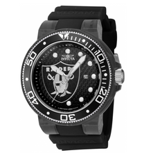 Load image into Gallery viewer, Invicta NFL Las Vegas Raiders Men's 52mm Pro Diver Limited Silicone Watch 41473-Klawk Watches
