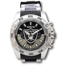 Load image into Gallery viewer, Invicta NFL Las Vegas Raiders Men's 52mm Carbon Fiber Chronograph Watch 41982
