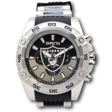 Load image into Gallery viewer, Invicta NFL Las Vegas Raiders Men's 52mm Carbon Fiber Chronograph Watch 41982
