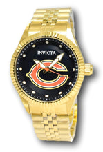 Load image into Gallery viewer, Invicta NFL Chicago Bears Men's 43mm Gold Stainless Quartz Watch 42426-Klawk Watches
