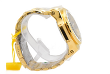 Load image into Gallery viewer, Invicta Akula Marquis Baguette Men's 58mm Swiss Quartz Gold Crystals Watch 43389-Klawk Watches
