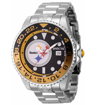 Load image into Gallery viewer, Invicta NFL Pittsburgh Steelers Men's 47mm Grand Diver Automatic Watch 45024-Klawk Watches
