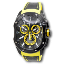 Load image into Gallery viewer, Invicta Lupah Revolution 2.0 Men's 42mm Black &amp; Yellow Swiss Chrono Watch 45439-Klawk Watches
