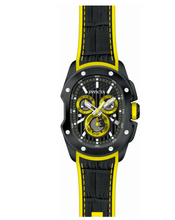 Load image into Gallery viewer, Invicta Lupah Revolution 2.0 Men's 42mm Black &amp; Yellow Swiss Chrono Watch 45439-Klawk Watches
