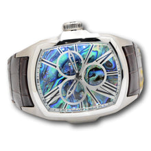 Load image into Gallery viewer, Invicta Lupah Mens 47mm Abalone Dial GMT Day/Date Quartz Watch 45628 Brown Strap-Klawk Watches

