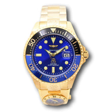 Load image into Gallery viewer, Invicta Grand Diver 47mm Men's Gold Blue Dial Batman Bezel Automatic Dual Time-Klawk Watches
