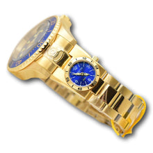 Load image into Gallery viewer, Invicta Grand Diver 47mm Men's Gold Blue Dial Batman Bezel Automatic Dual Time-Klawk Watches
