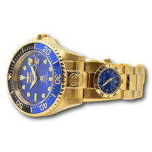 Load image into Gallery viewer, Invicta Grand Diver 47mm Men's Gold Blue Dial Batman Bezel Automatic Dual Time-Klawk Watches
