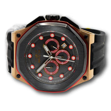 Load image into Gallery viewer, Invicta Akula Men's 50mm Charcoal Dial Rose Gold Silicone Chrono Watch 46150-Klawk Watches
