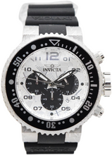Load image into Gallery viewer, Invicta Pro Diver Laser Acid Etched Geo Case Mens 52mm Silver Chrono Watch 47198-Klawk Watches
