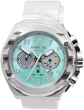 Load image into Gallery viewer, Invicta Racing Men's 48mm Turqoise Blue Dial Mesh Band Chronograph Watch 47202-Klawk Watches
