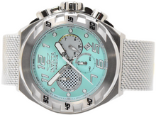 Load image into Gallery viewer, Invicta Racing Men's 48mm Turqoise Blue Dial Mesh Band Chronograph Watch 47202-Klawk Watches
