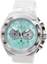 Load image into Gallery viewer, Invicta Racing Men's 48mm Turqoise Blue Dial Mesh Band Chronograph Watch 47202-Klawk Watches
