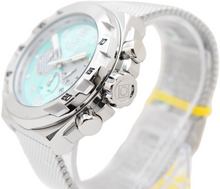 Load image into Gallery viewer, Invicta Racing Men's 48mm Turqoise Blue Dial Mesh Band Chronograph Watch 47202-Klawk Watches
