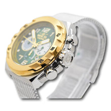 Load image into Gallery viewer, Invicta Racing Men's 48mm Green and Gold Mesh Bracelet Chronograph Watch 47205-Klawk Watches
