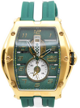Load image into Gallery viewer, Invicta S1 Rally Diablo Racing RPM Men's 50mm Green Gold Quartz Watch 47387-Klawk Watches

