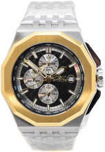 Load image into Gallery viewer, Invicta Akula IronShard Men's 48mm Black Gold Chronograph Watch 47392-Klawk Watches
