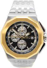 Load image into Gallery viewer, Invicta Akula IronShard Men's 48mm Black Gold Chronograph Watch 47392-Klawk Watches
