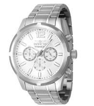 Load image into Gallery viewer, Invicta Ti-22 Full Titanium Men's 45mm Silver Dial Quartz Chrono Watch 47510-Klawk Watches
