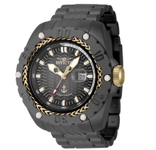 Load image into Gallery viewer, Invicta Bolt Explorer Men's 52mm Black Wave Dial Gold Quartz Watch 47743
