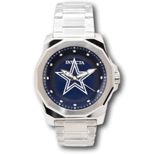 Load image into Gallery viewer, Invicta NFL Dallas Cowboys Men's 42mm Blue Dial Stainless Quartz Watch 47920-Klawk Watches
